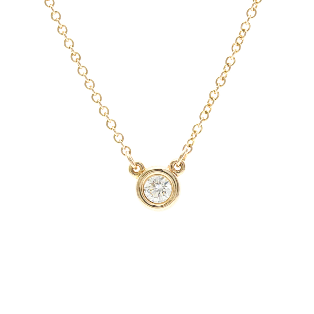 TIFFANY & CO. 18k Gold Diamond Necklace
